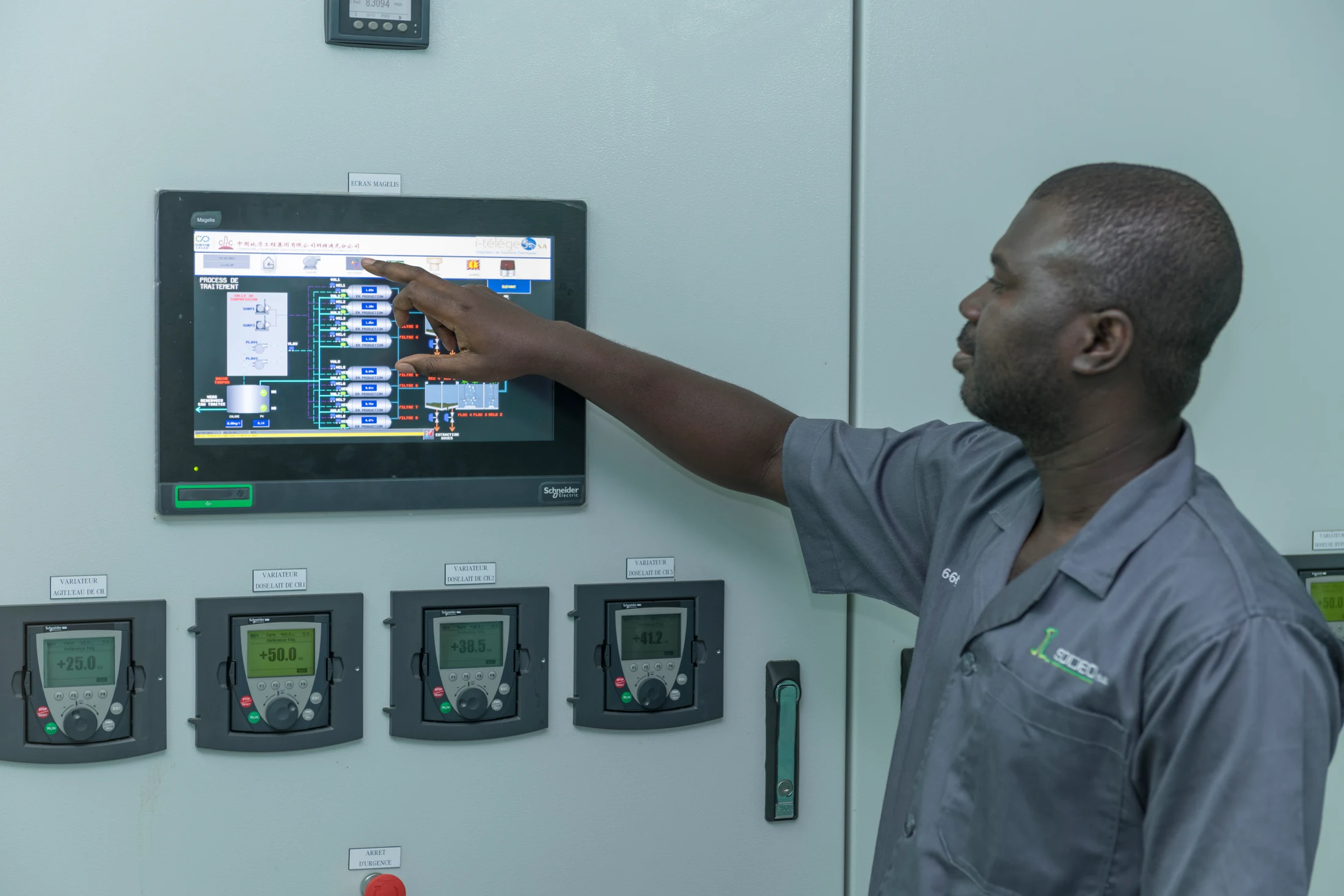 Mise en service d'une station de traitement WAP